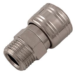 Муфта универсальная быстросъемная ("мама"), внешняя резьба 1/2", 1 шт.// Stels