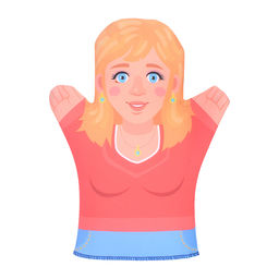 Домашний кукольный театр "Семья" (7 кукол-перчаток)