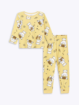 Bisiklet Yaka Erkek ?ocuk Pijama Tak?m?