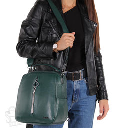 Рюкзак женский 69088-1 green Velina Fabbiano/30 в Новосибирске