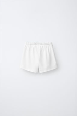 BERMUDA ESTAMPADO FRANCIA / Blanco - Zara фото 4