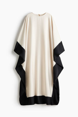 Vestido caft?n de sat?n