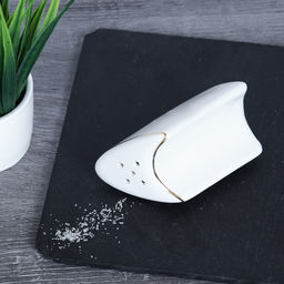 Набор для специй 4 предмета белый А / FY203004 /уп 48/ Золотая отводка Костяной - Галеонтрейд фото 14