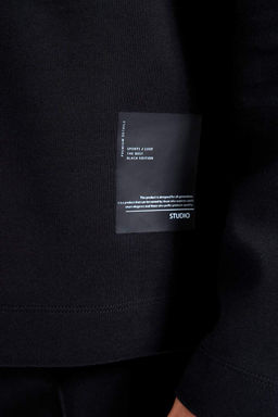Толстовка Modern Fit с высоким воротником и полумолнией - Defacto фото 8
