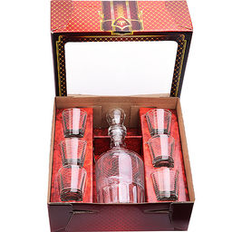 1230-Г Набор д/вина 7пр. Мираж графин+6 стаканов - Mayer&boch фото 11