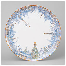 ТАРЕЛКА ОБЕДЕННАЯ LEFARD СНЕЖНАЯ КОРОЛЕВА 25,5 СМ