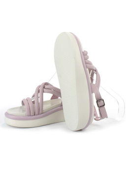 08-PEL270-5 VIOLET Босоножки женские (натуральная кожа)