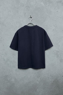 STORIESZ - CAMISETA HEAVY WEIGHT BOLSILLO / Marino - Zara фото 2