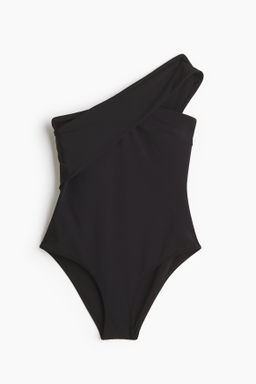 Traje de ba?o de un hombro con relleno