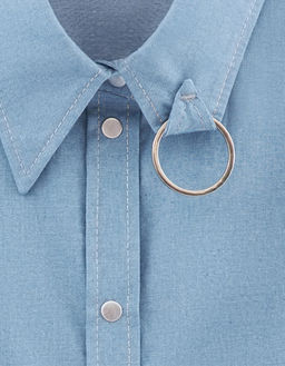 Джинсовая рубашка для девочки 241176 - Bell bimbo фото 3