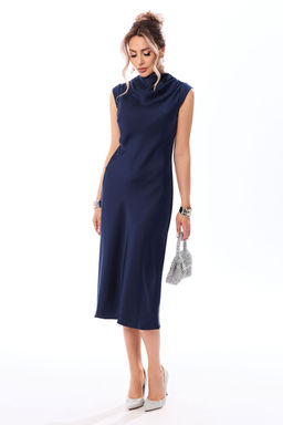Платье Golden Valley 4964-1 темно-синий  фото 2