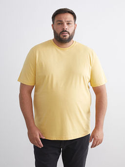 Bisiklet Yaka Penye Erkek Ti??rt