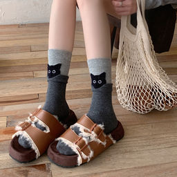 Носки р.35-40 Cats Серые - Krumpy фото 3