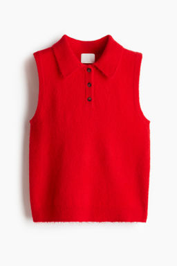 Chaleco jersey con cuello camisero - H&m фото 2