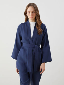 ?al Yaka Oversize M?slin Kad?n Kimono