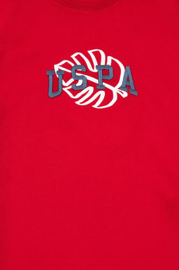 Erkek _ocuk Bisiklet Yaka K_rm_z_ Ti__rt Sepette S_rpriz _ndirim - U.s. polo assn фото 3