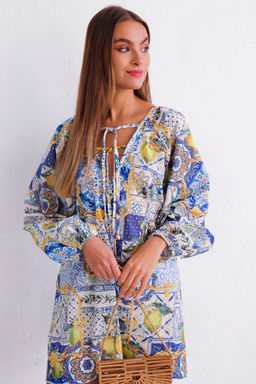 11597 Платье из хлопка летнее Lemon - Martichelli фото 5