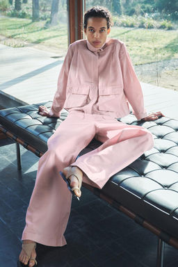 ZW COLLECTION TWILL JACKET