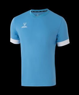 Футболка игровая JOGEL DIVISION PerFormDRY Union Jersey, голубой/белый/белый фото 2