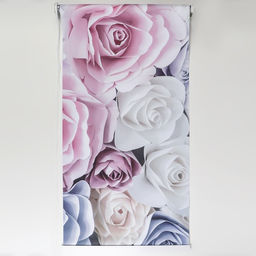 Штора рулонная 3D принт Розы, блэкаут, 60200 см (с учётом креплений 3,5 см) - Simaland фото 2