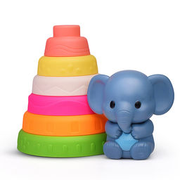 Пирамидка "Милый слоник" в сетке