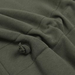 Платье женское короткое с кулиской MINAKU: Casual Collection, зелёное, размер 46, с длинным рукавом