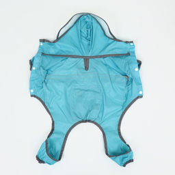 Комбинезон для собак, демисезонный с козырьком, размер 3ХL (ДС 50, Ог 67, ОШ 51 см), голубой 93812 - Simaland фото 11