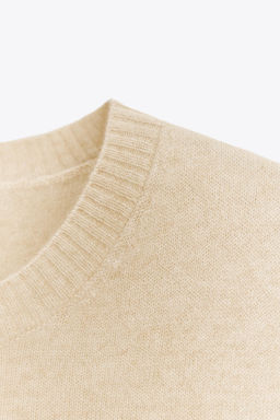100% CASHMERE SHORT SLEEVE JUMPER - Zara фото 9