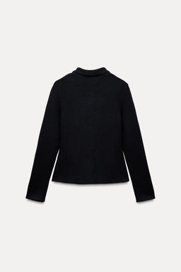 BUTTONED KNIT CARDIGAN - Zara фото 5