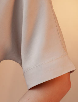 VILATTE / Платье из плотного лиоцелла с поясом на резинке  фото 6