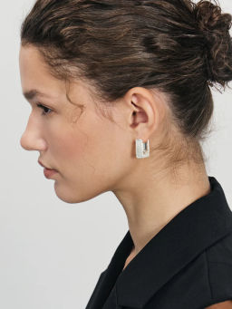 Серьги прямоугольной формы / Zarina  фото 2