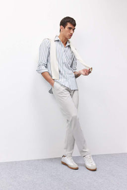 K?sl?k Jogger Pantolon Basic Duz Beli Bagc?kl? Cepli Duz Paca - Defacto фото 3