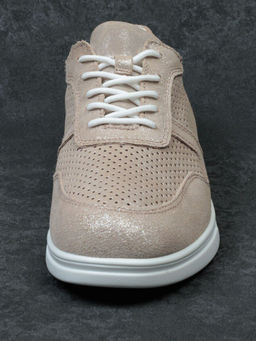 05-FEE01-2P BEIGE Кроссовки (нубук) - Фабричный китай фото 10