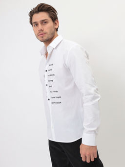 Сорочка мужская длинный рукав GREG 100/139/WH/ZN/print  фото 3