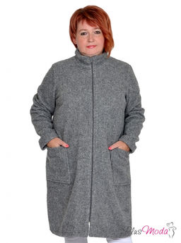 Жакет-дубленка Модель №1315 размеры 44-84 - Plusmoda фото 12