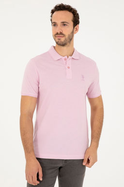 Мужская розовая футболка Неожиданная скидка в корзине - U.s. polo assn фото 3