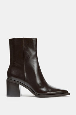 WIDE-HEEL ANKLE BOOTS - Zara фото 2