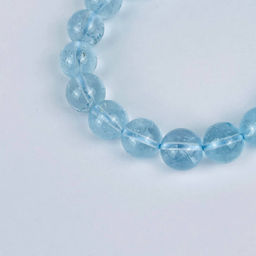 Браслет из голубого Топаза 17,5 см