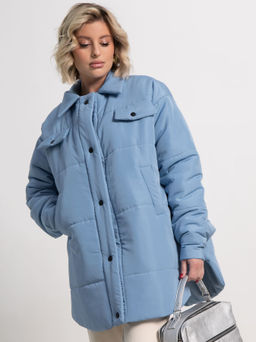 Куртка демисезонная Асель (голубая) Б15317-39М