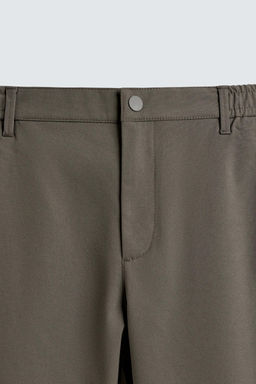 PANTAL?N SLIM FIT CONFORT / Marr?n / Topo - Zara фото 8