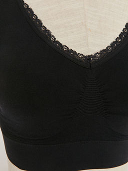 Balensiz Dolgusuz D?z Seamless Sporcu S?tyen