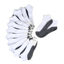 Носки женские р. 36-40 набор 12 штук / NA101 /уп 30/100/белые/серые - Галеонтрейд фото 3