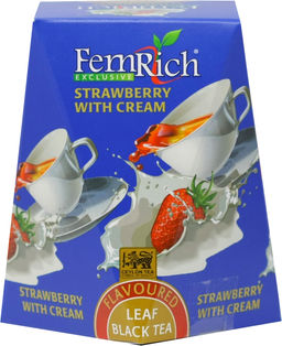 FemRich. Fruit Collection. Strawberry Cream 100 гр. карт.упаковка