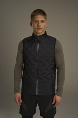 Жилет утепленный комбинированный Черный ANTA RUNNING Fleece Vest