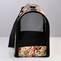 Сумка-переноска каркасная Совы, размер L, 53 х 21 х 29 см - Пижон фото 3