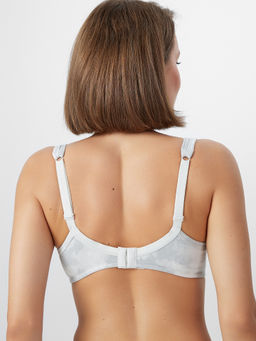 Бюстгальтер Mark Formelle серый тай дай хлопок с эластаном фото 3