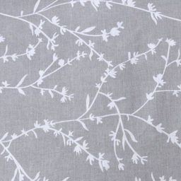 КПБ LoveLife 1.5 сп Ветви цв.серый, 147*210,150*215,70*70 -1 шт,100% хлопок,бязь 120 г/м2 10223  фото 3