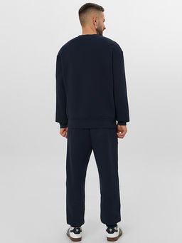 Теплый комплект мужской синий с начесом - Mark formelle фото 2