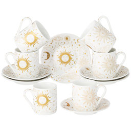 КОФЕЙНЫЙ НАБОР LEFARD ASTRONOMY НА 6 ПЕР. 12 ПР. 100 МЛ