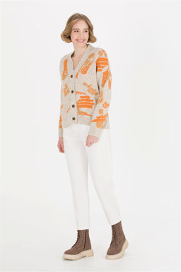 Женские трикотажные брюки цвета экрю Неожиданная скидка в корзине - U.s. polo assn фото 3